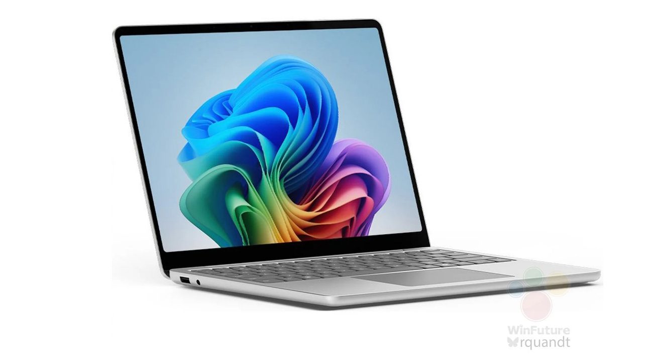 Leaked press render of the Microsoft Surface Laptop 13 for 2025