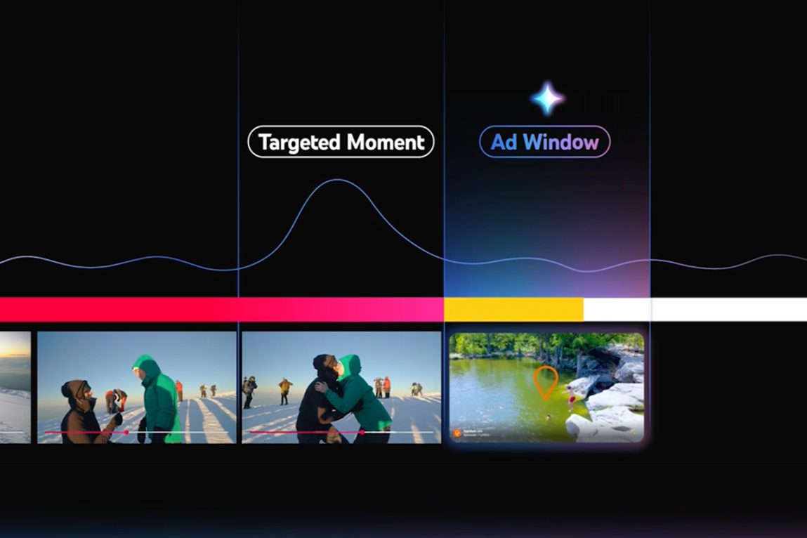 YouTube's ad window selected by Gemini AI.