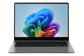 The Samsung Galaxy Book5 Pro laptop on a white background.