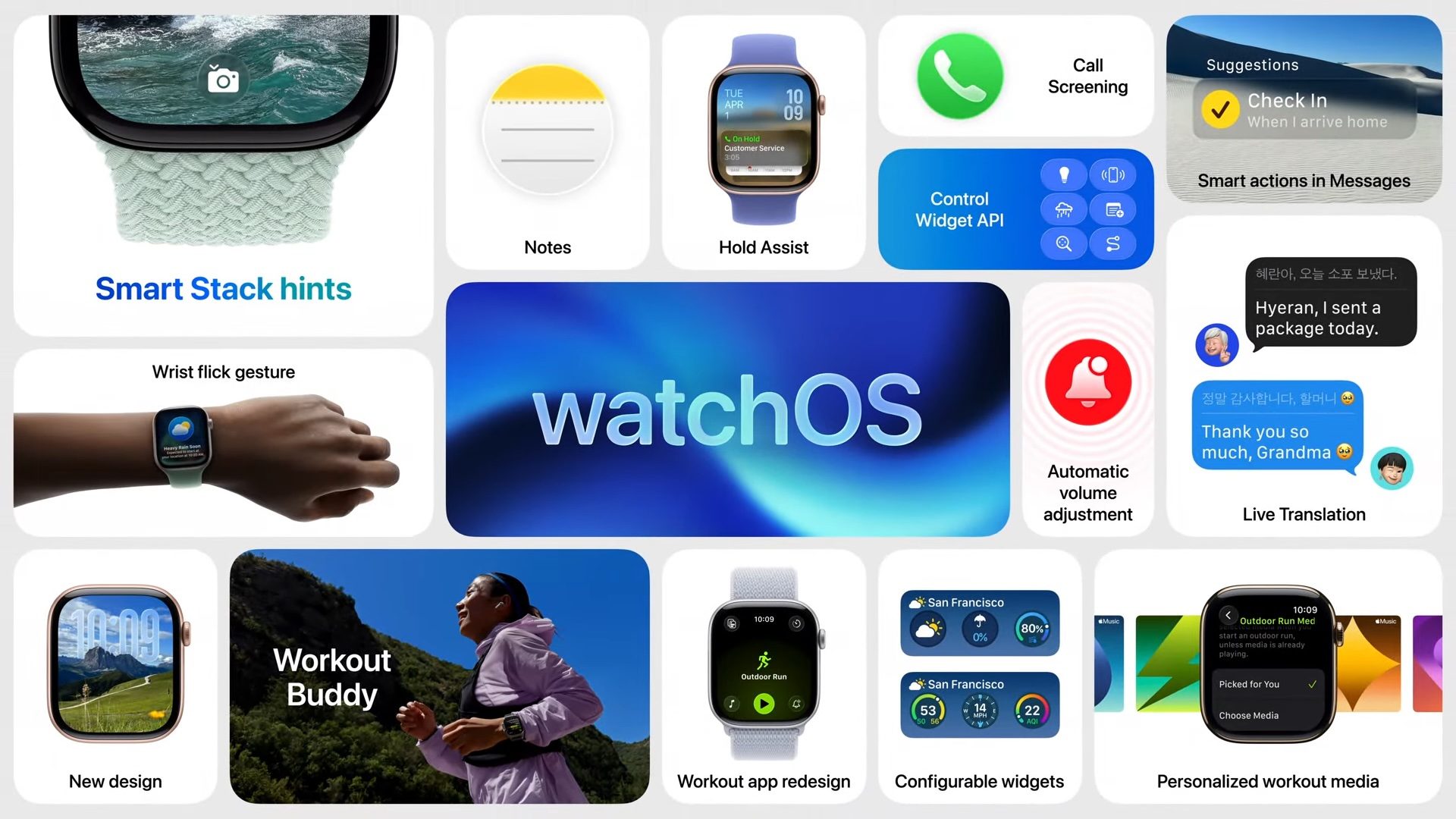 All the new features in WatchOS 26