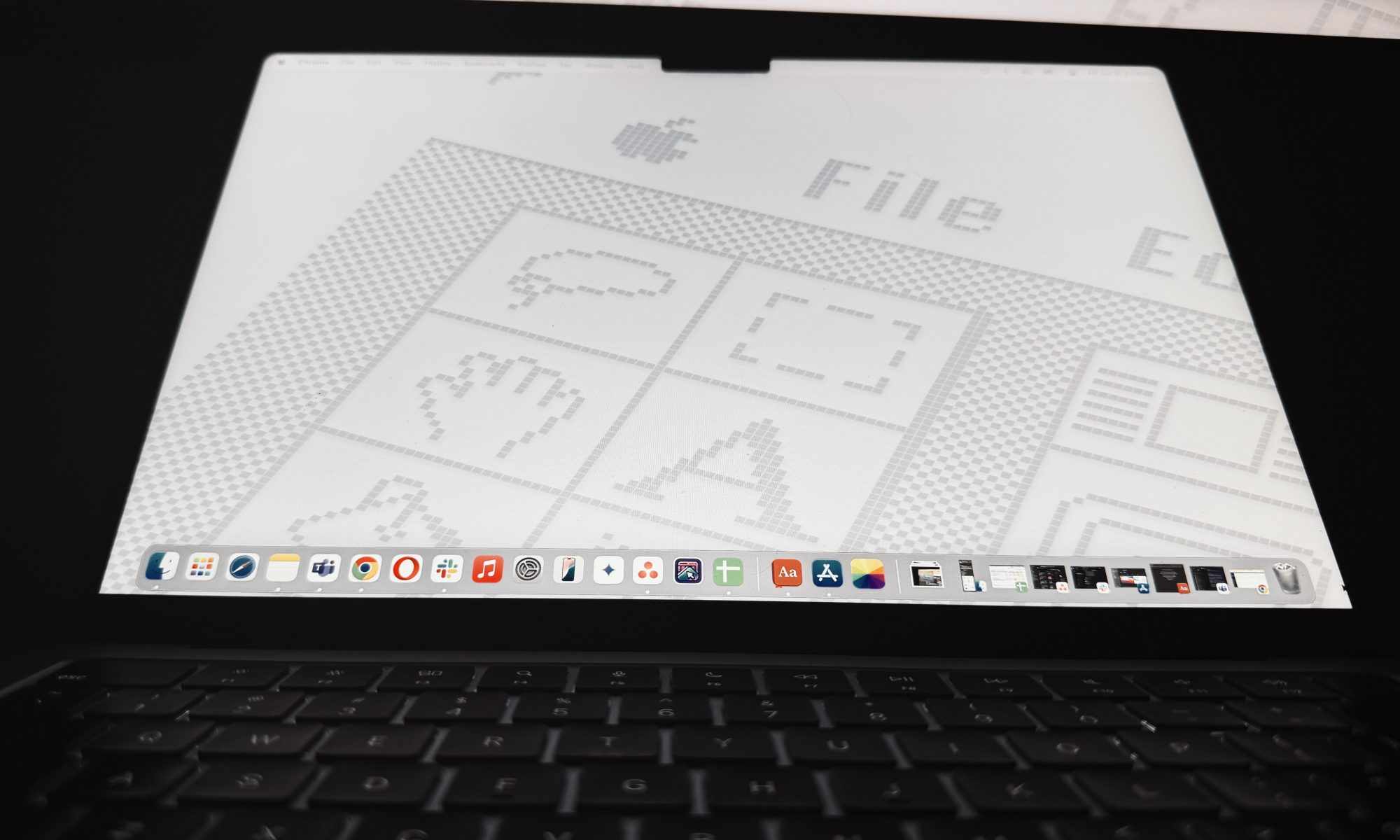 Clean macOS desktop page.