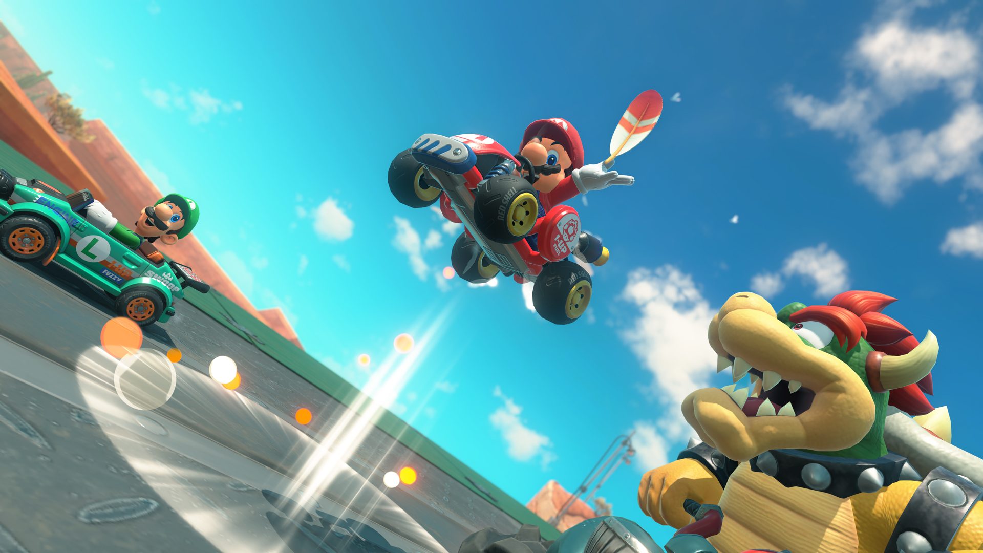 Mario Kart World Feather