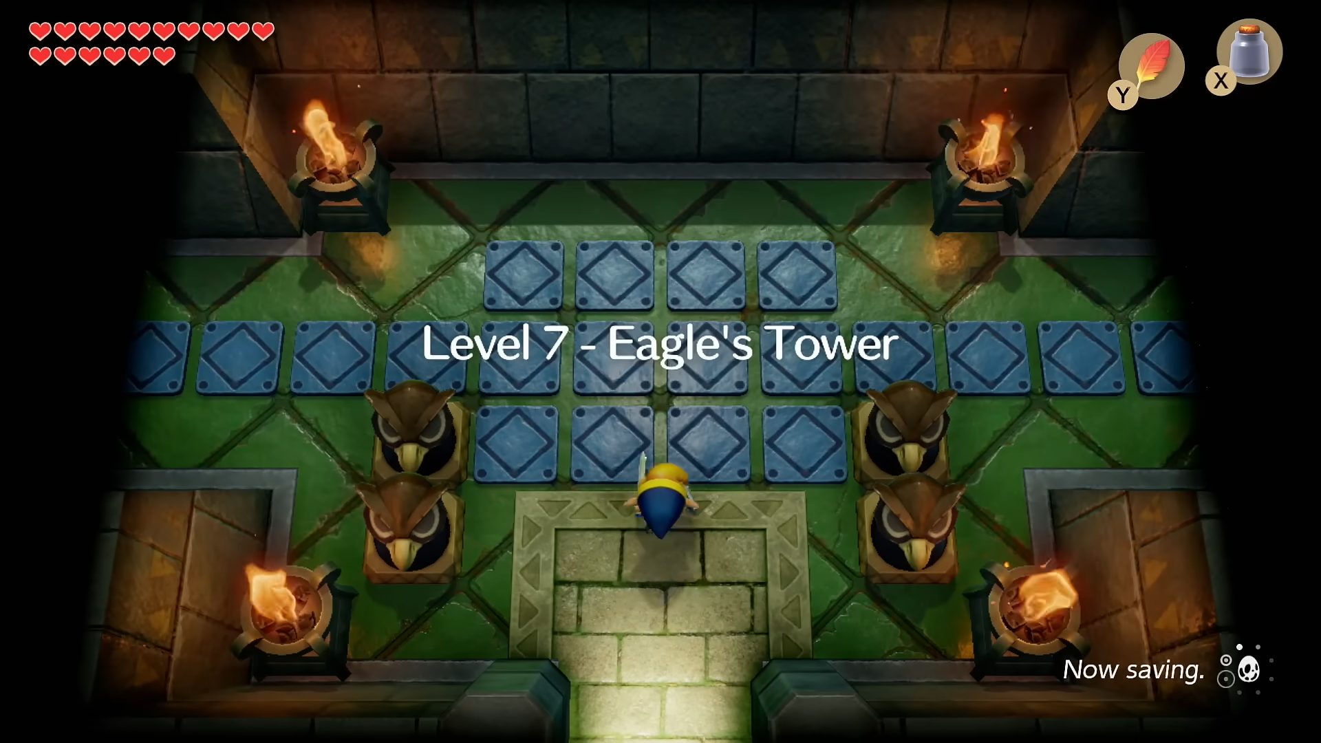 Link in Eagle's Tower.