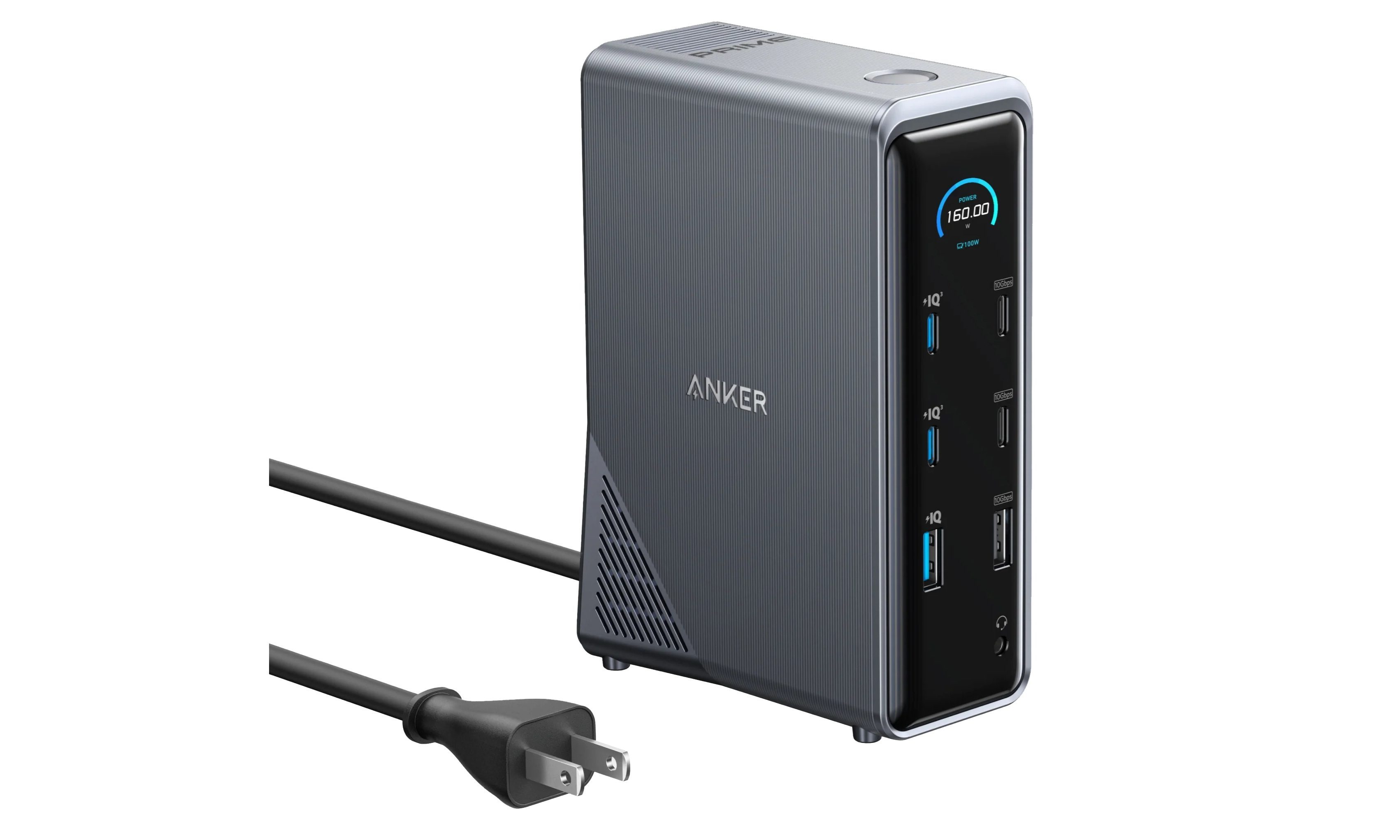 A render depicting the Anker Prime Charging Docking Station.