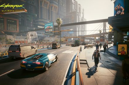 Cyberpunk 2077 is giving Samsung’s glasses-free 3D gaming monitor a much-needed boost