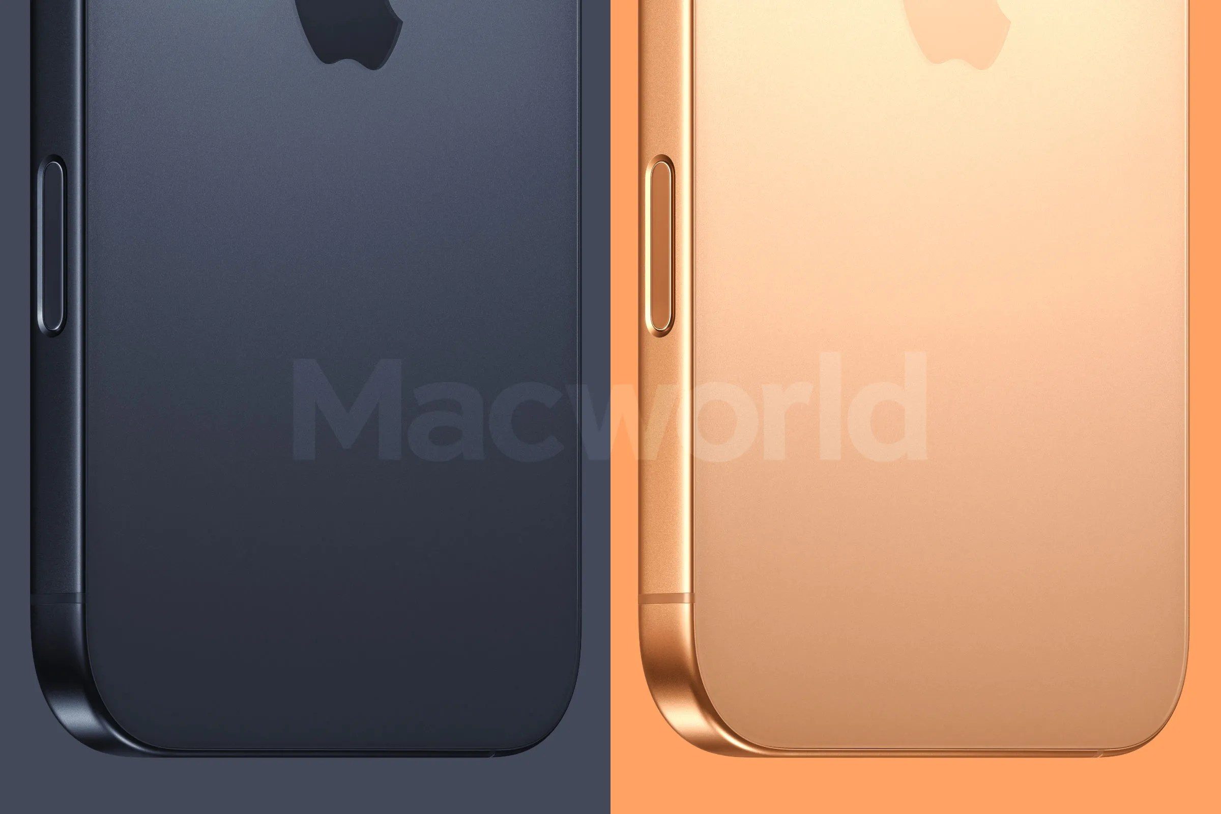 Leaked render of the iPhone 17 Pro in Black and Orange