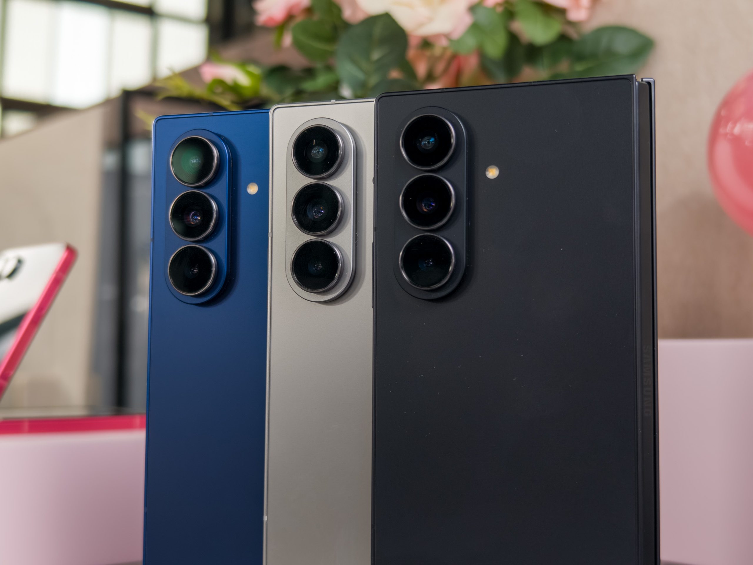 The back of the Galaxy Z Fold 7