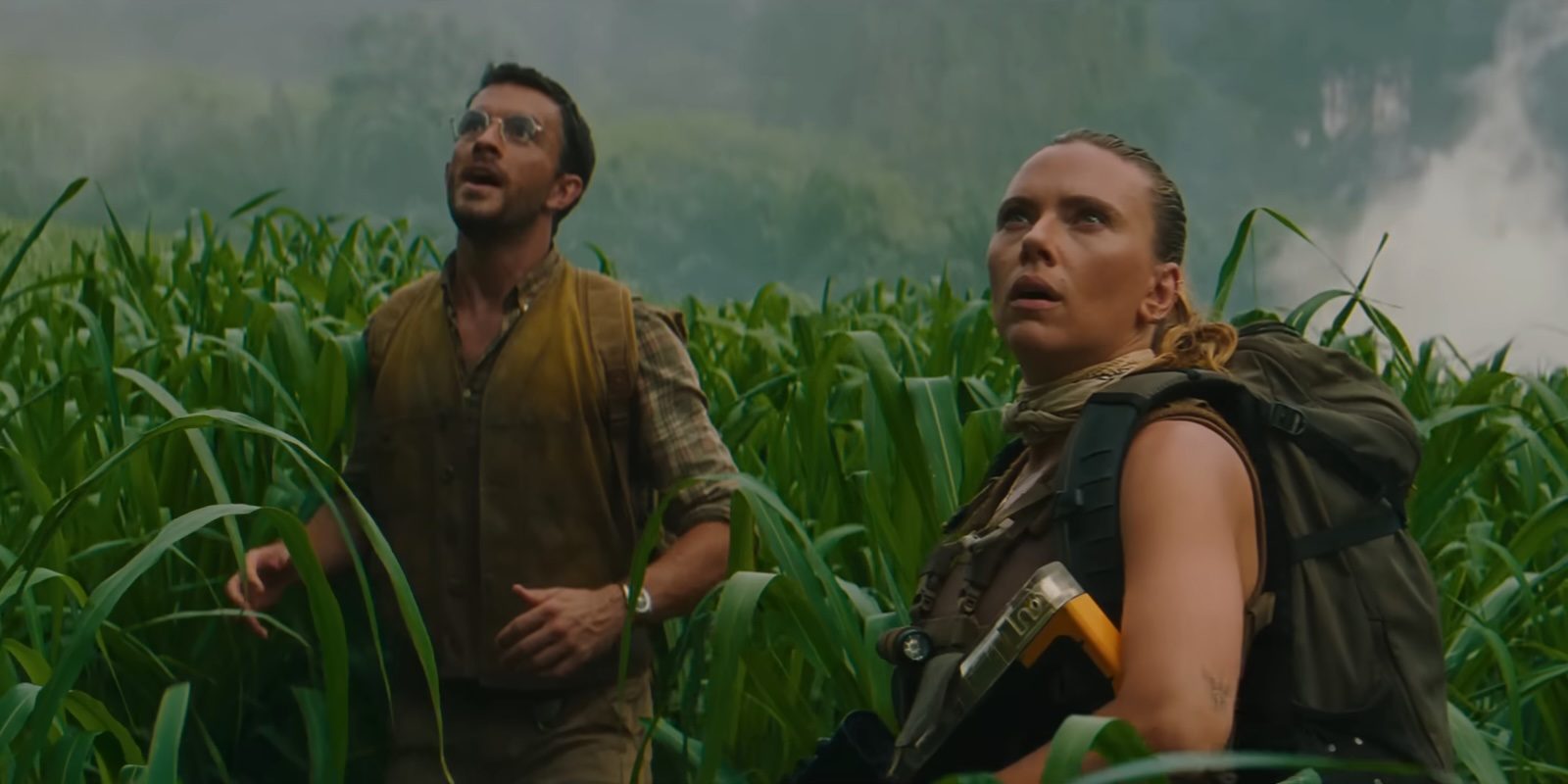 Two explores in the fields.