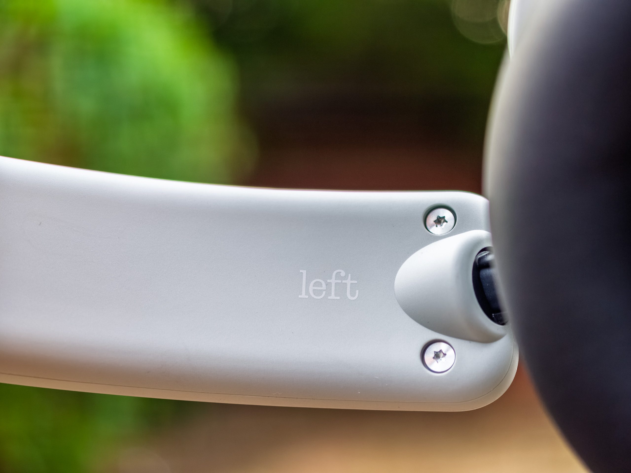 The left band on the Nothing Headphone 1 in white.