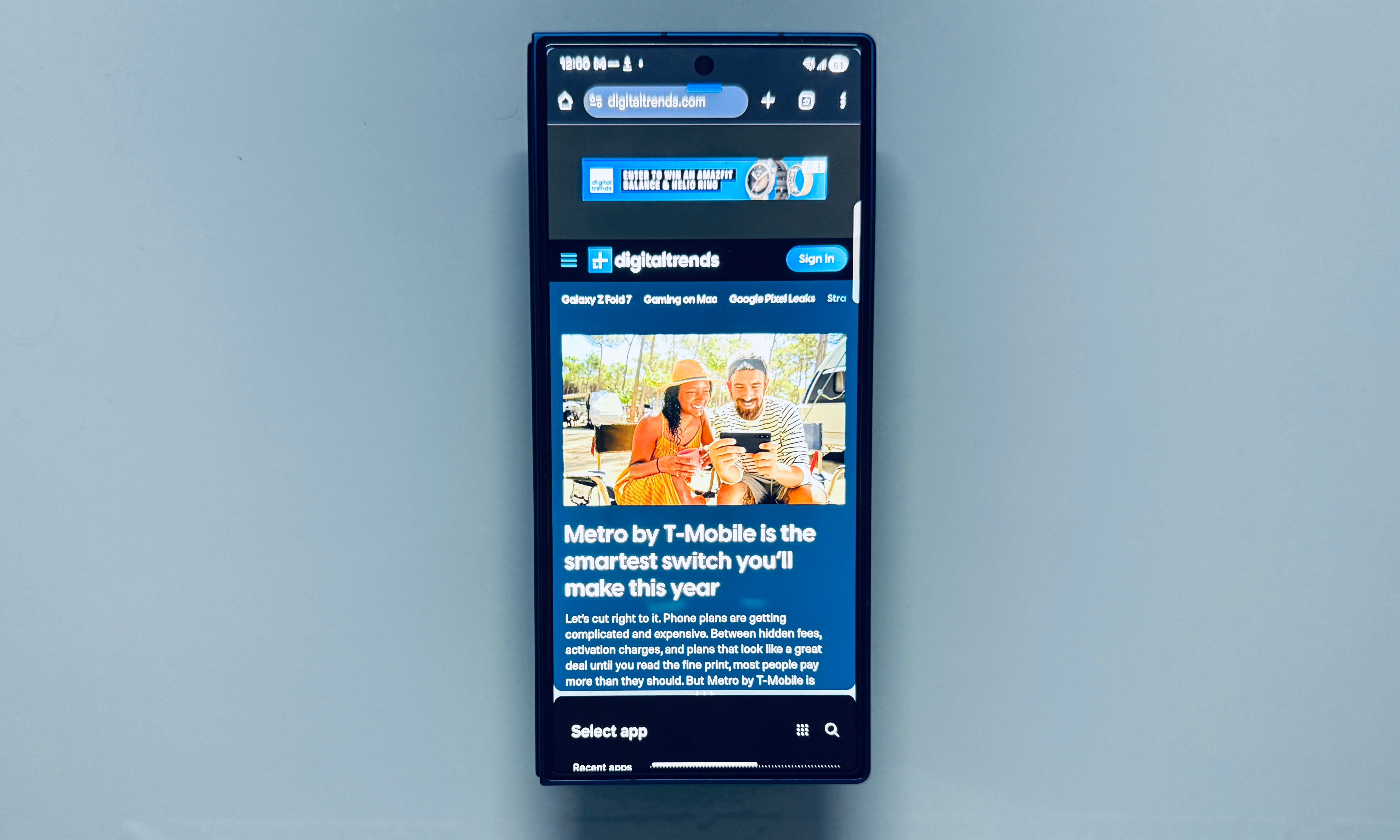 Split screen multitasking in One UI 8.