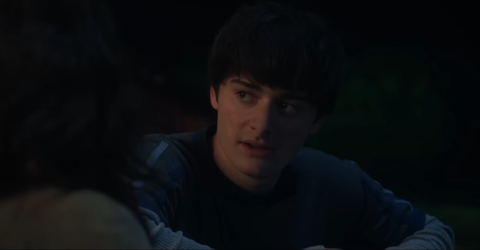 Will looking at Joyce in Stranger Things.