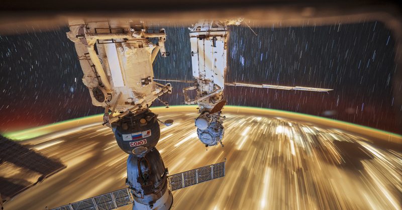 Astronaut's photo shows a gorgeous 'golden path' - Digital Trends