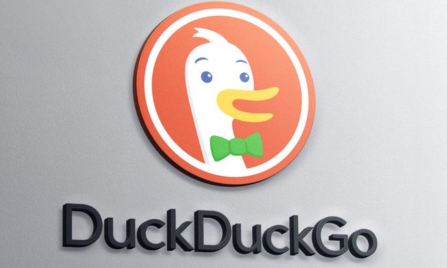 The DuckDuckGo logo.