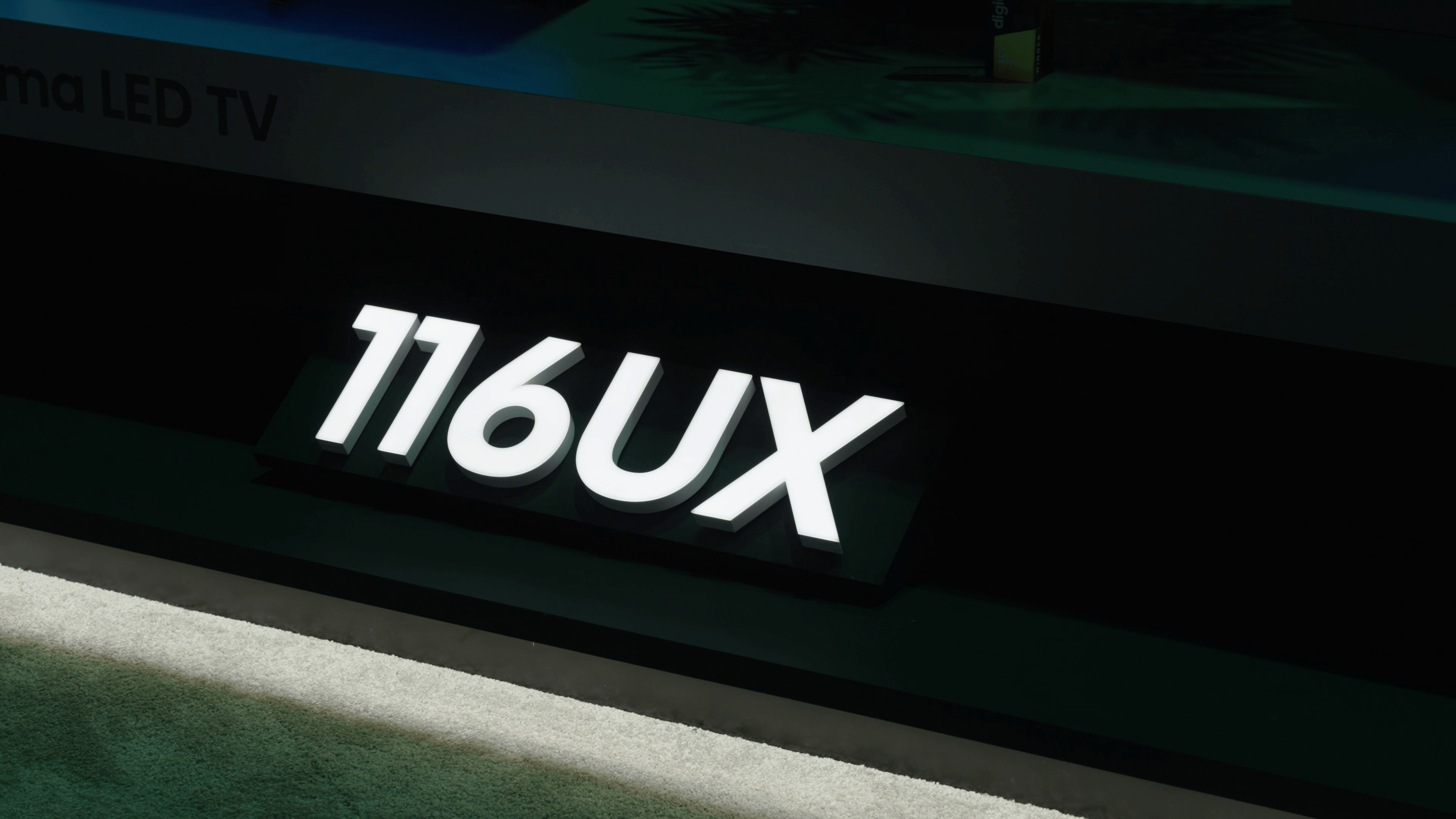 Hisense 116-inch UX RGB MiniLED