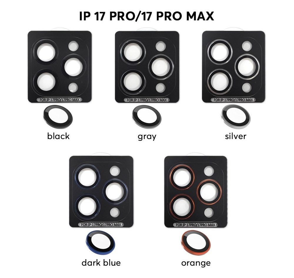 iPhone 17 Pro camera protector colors leak