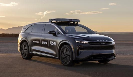lucid robotaxi ford manual nuro uber