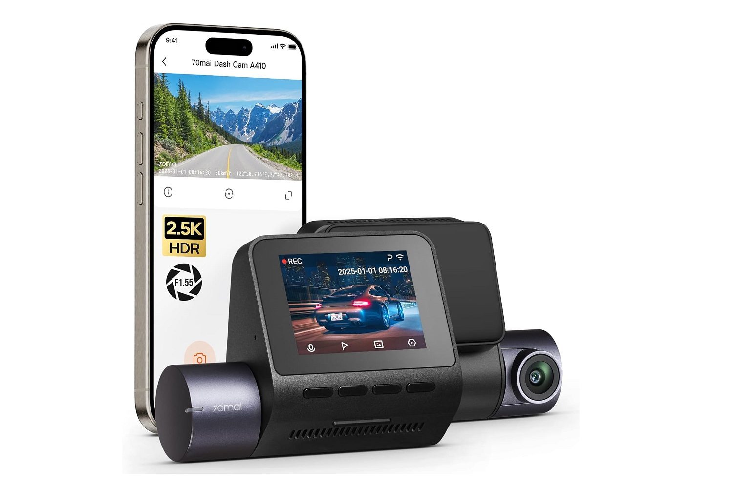 Equip your car with this dual dash cam for your peace of mind
