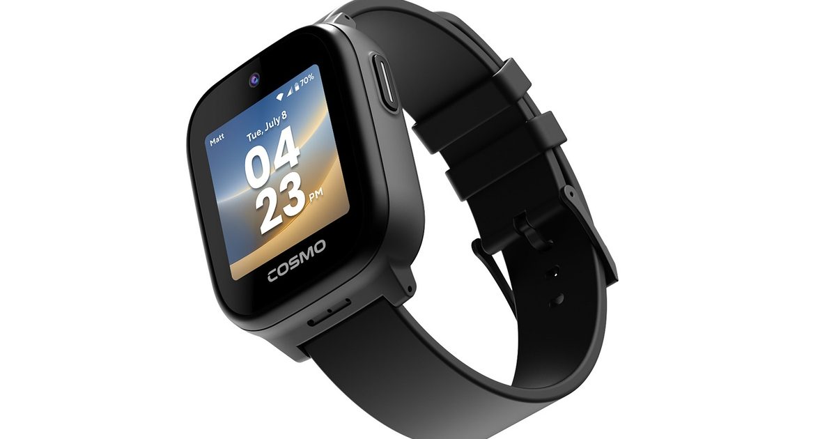 Cosmo JrTrack 5 smartwatch for kids is 50% off - start their love for ...