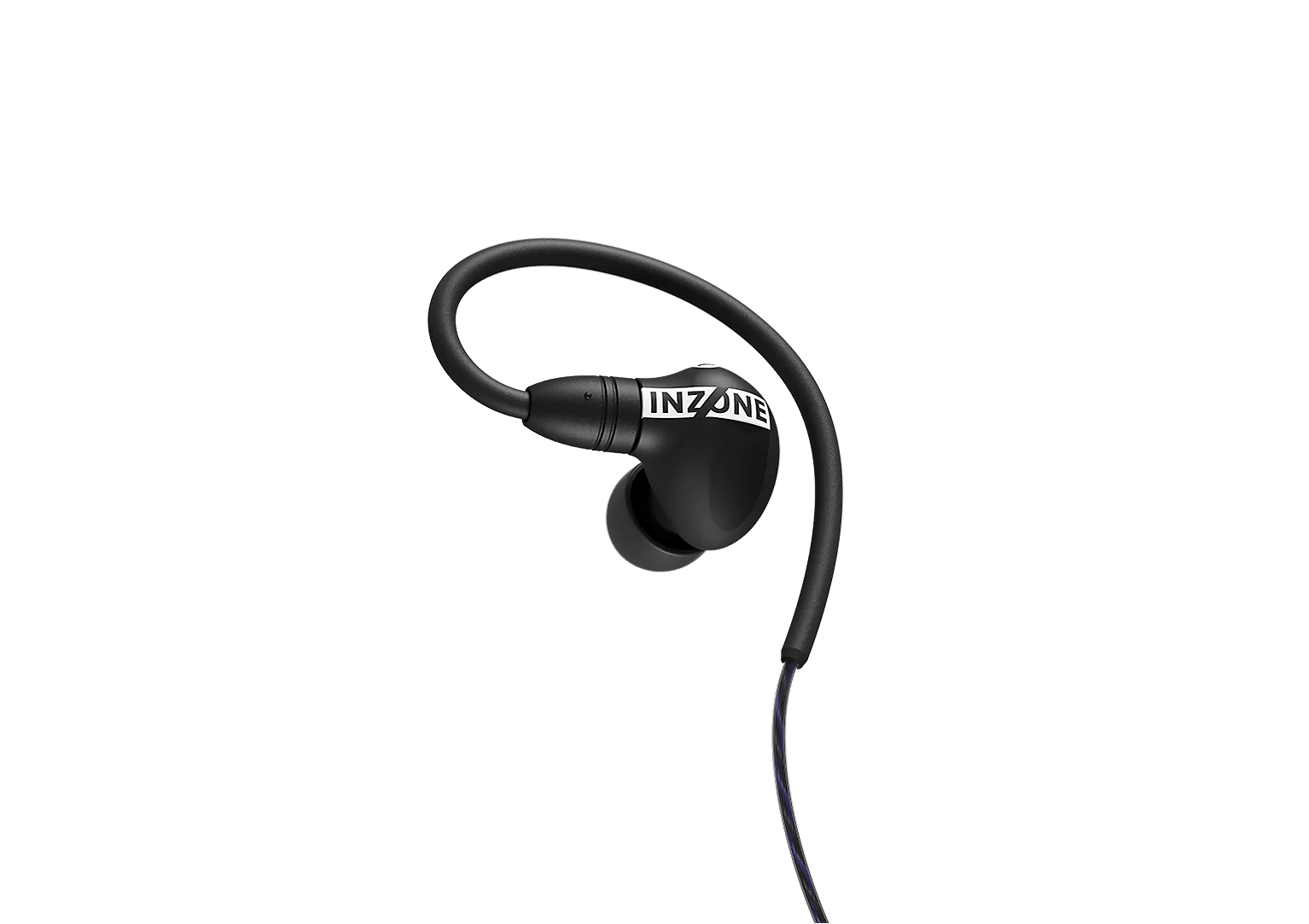 Sony E9 wired earbuds on a white background