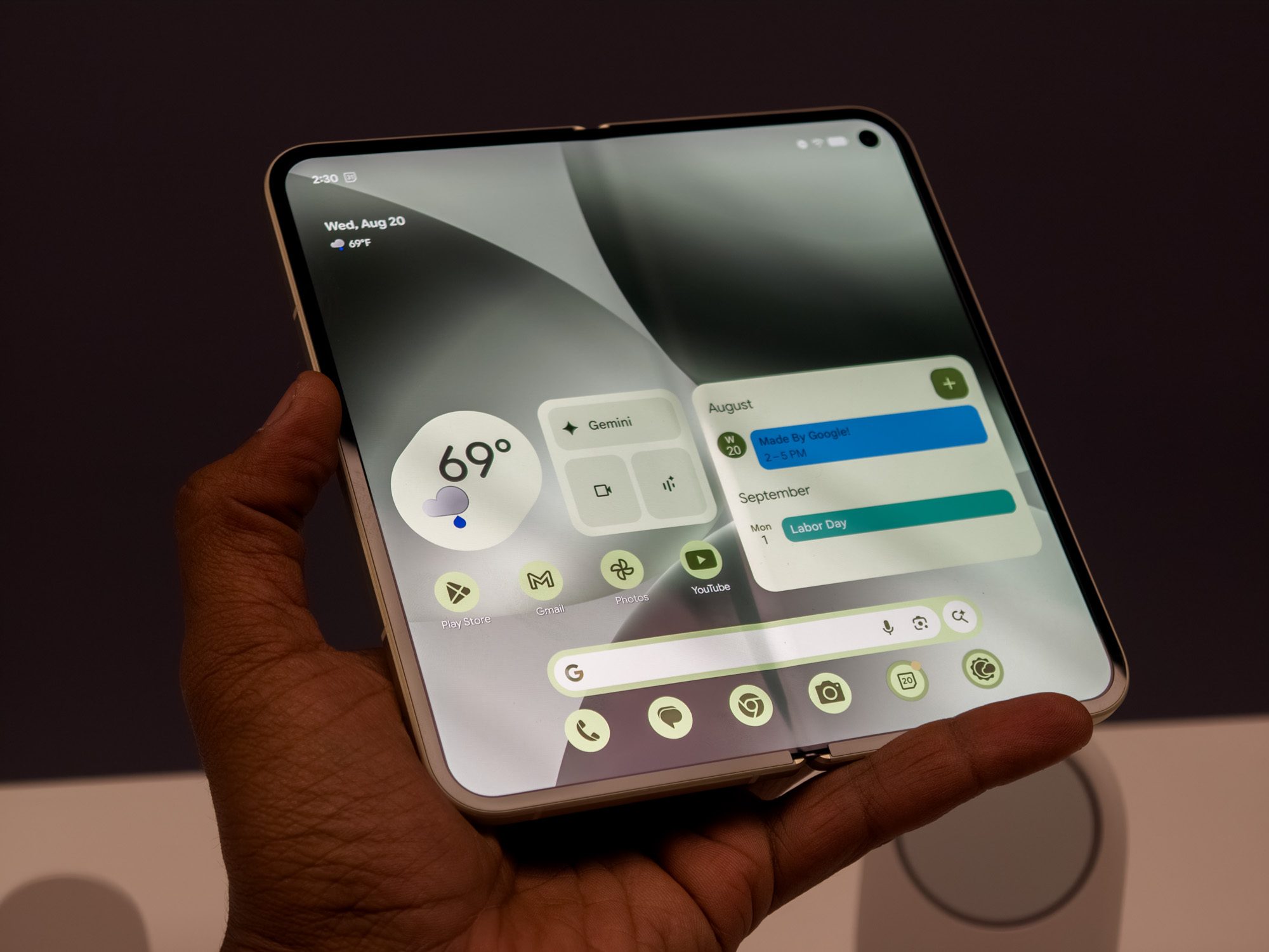 Google Pixel 10 Pro Fold in Jade