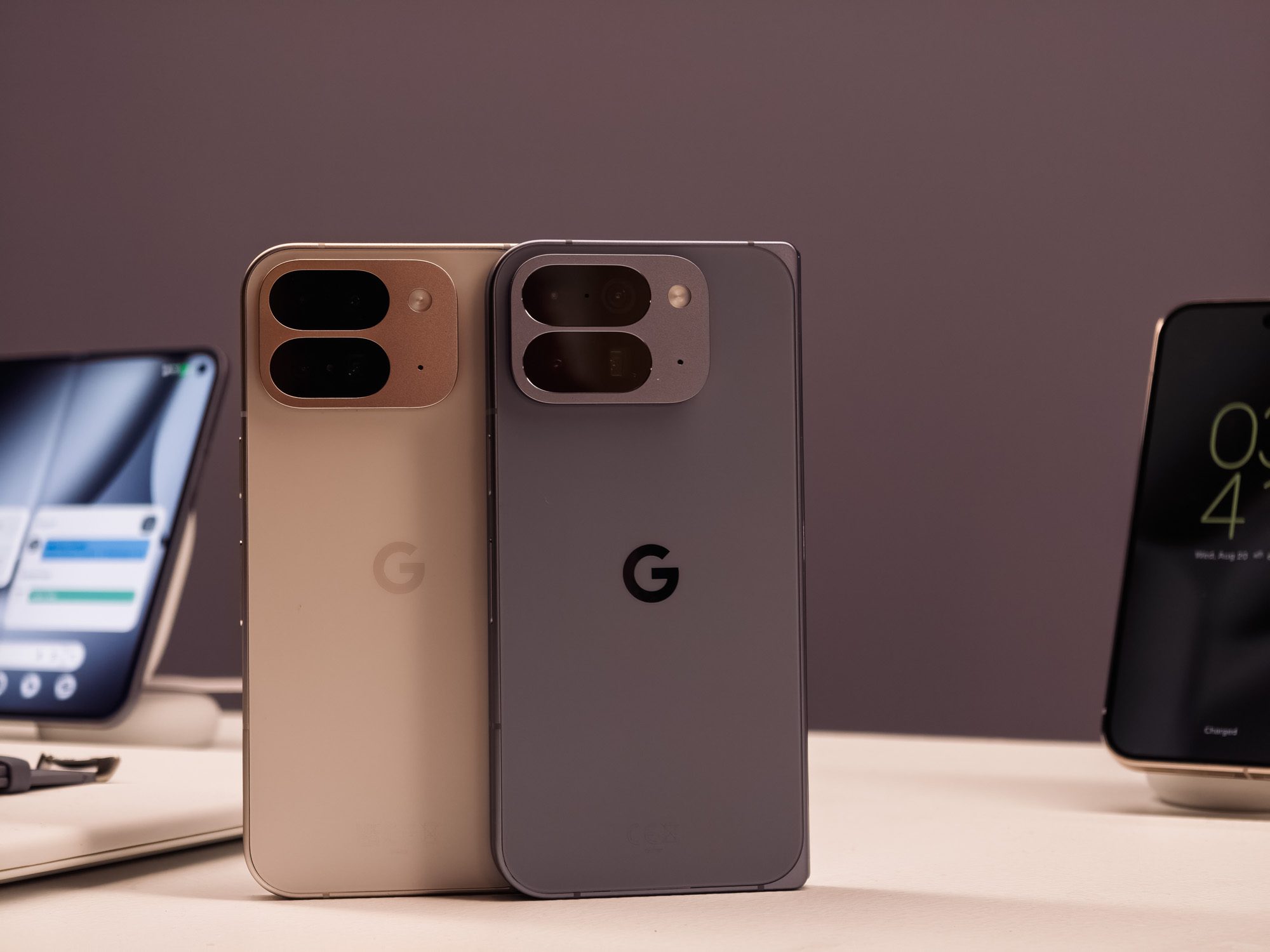 Google Pixel 10 Pro Fold vs Pixel 9 Pro Fold rear
