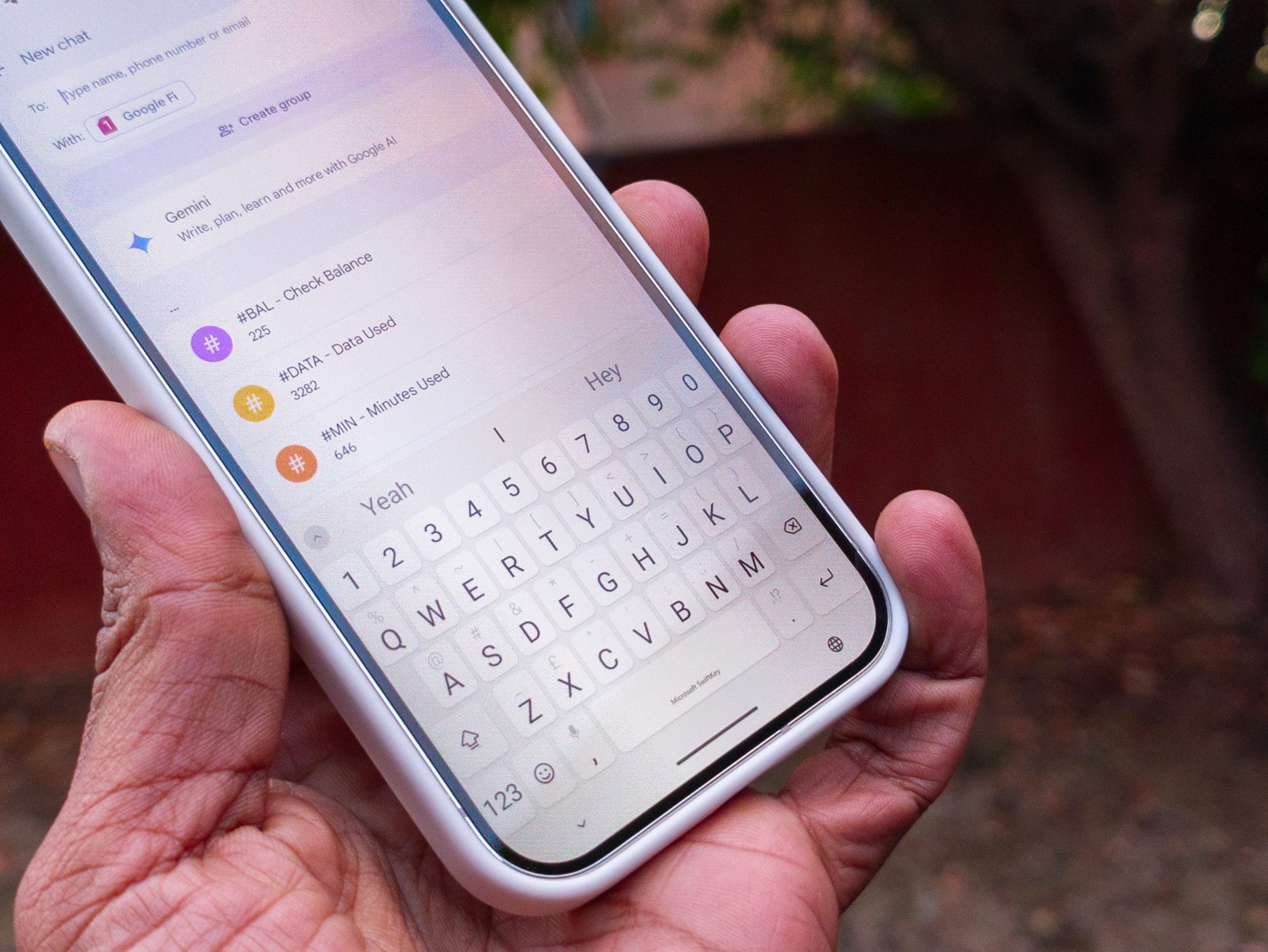 Microsoft SwiftKey on the Google Pixel 10 Pro