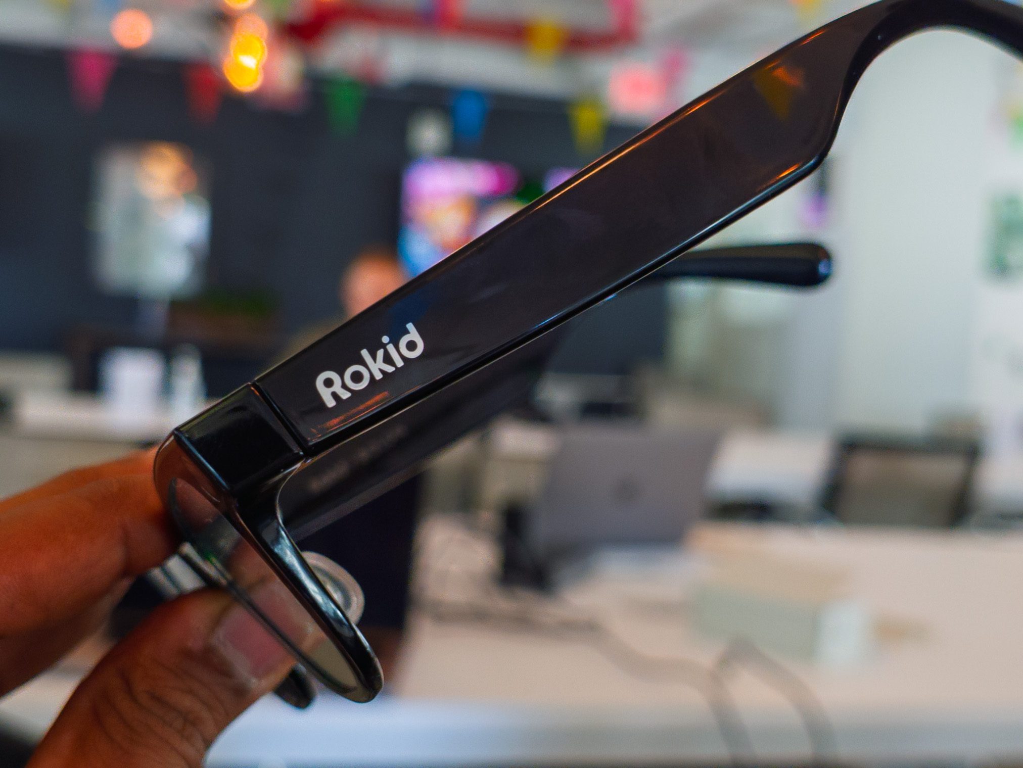 The arm on the Rokid Glasses
