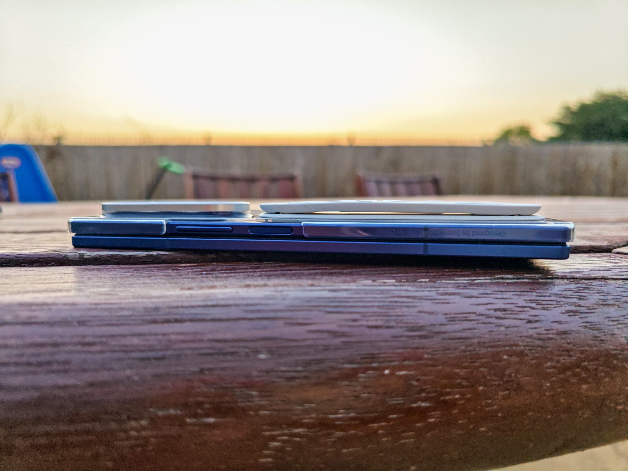 Galaxy Z Fold 7 clear grip case