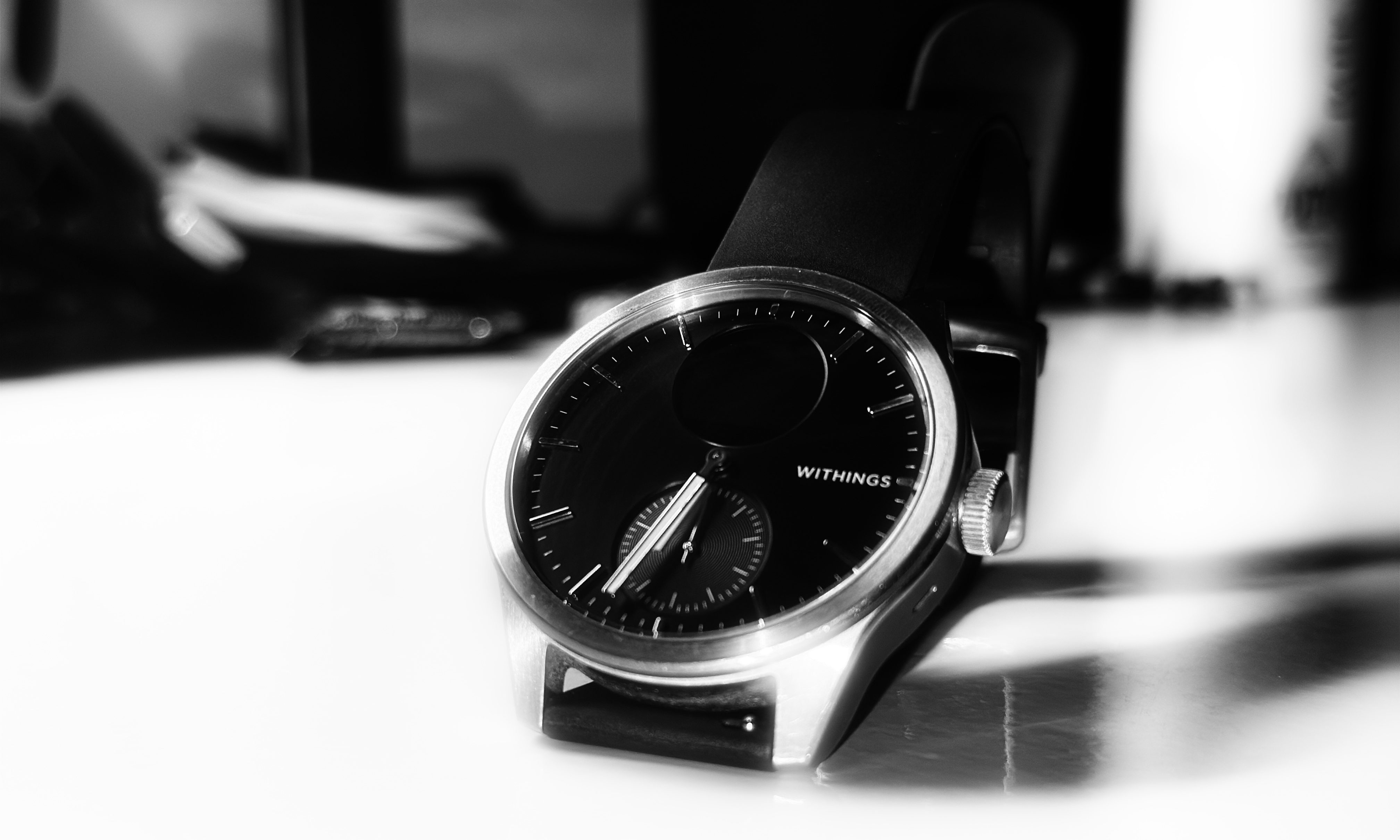 Monochrome sample from VSCO Capture app.