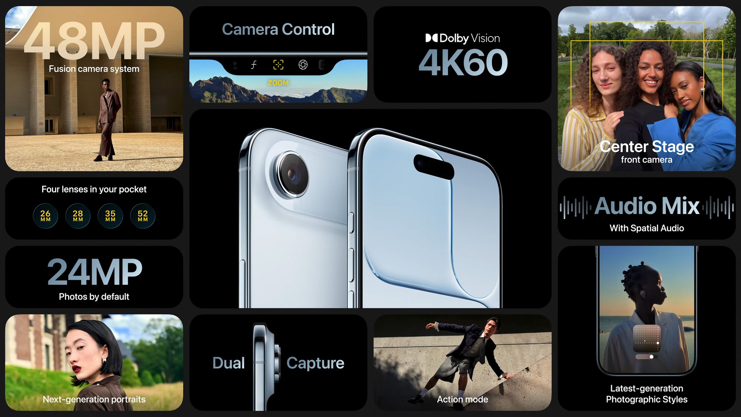 All the key camera features of the new iPhone Air