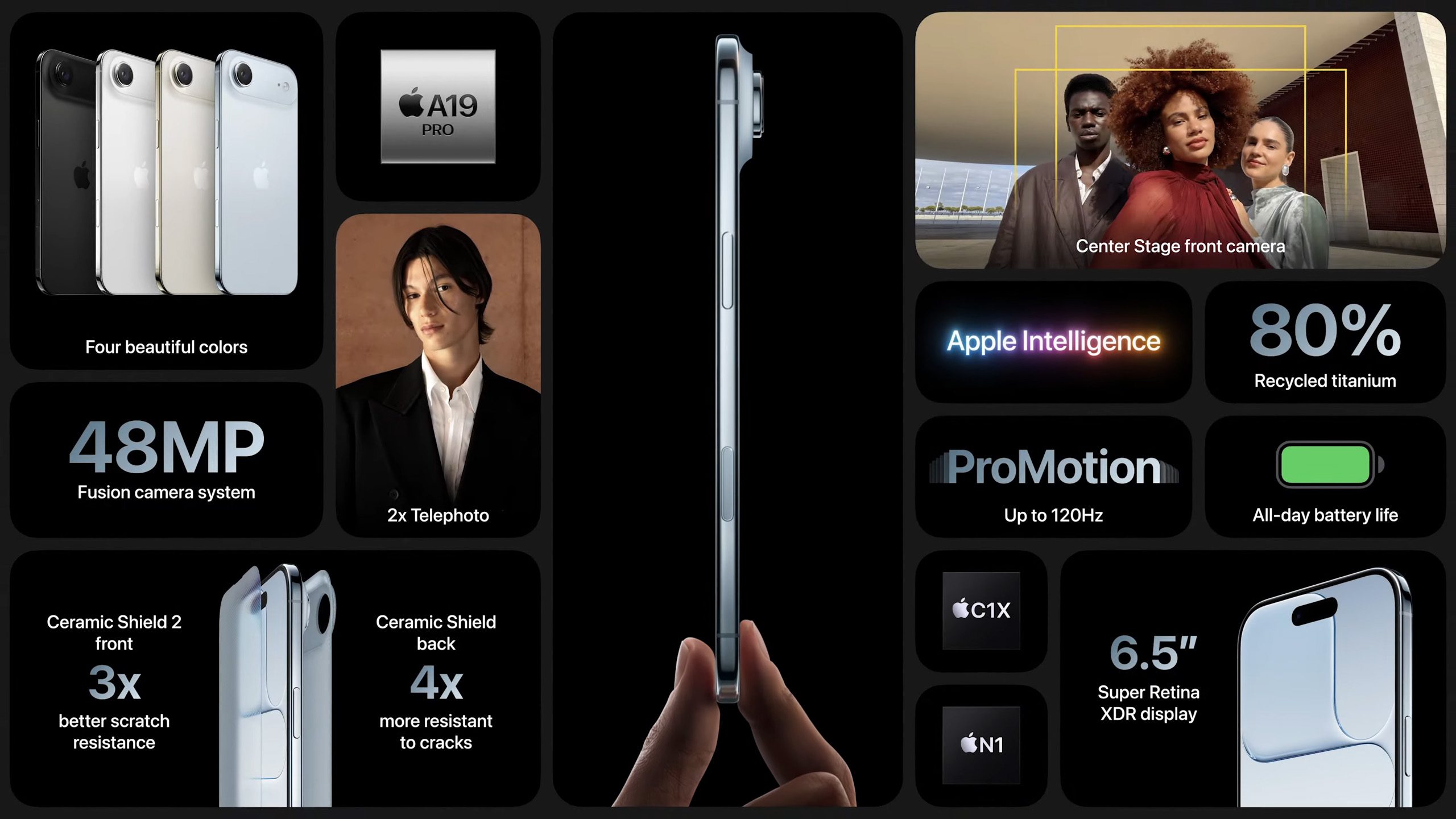 All the key features on the new iPhone Air
