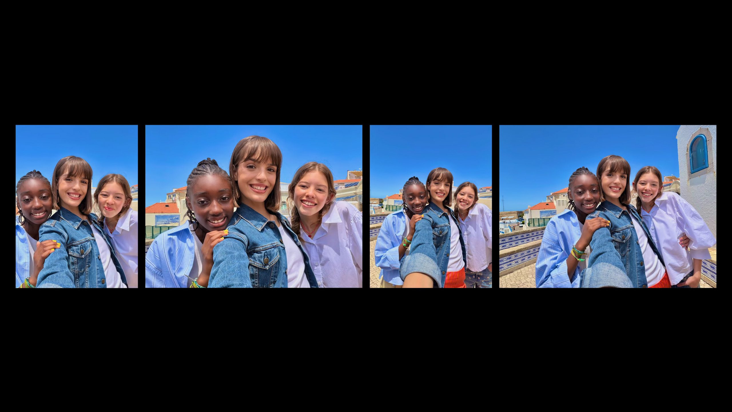 iPhone 17 Pro selfie camera captures
