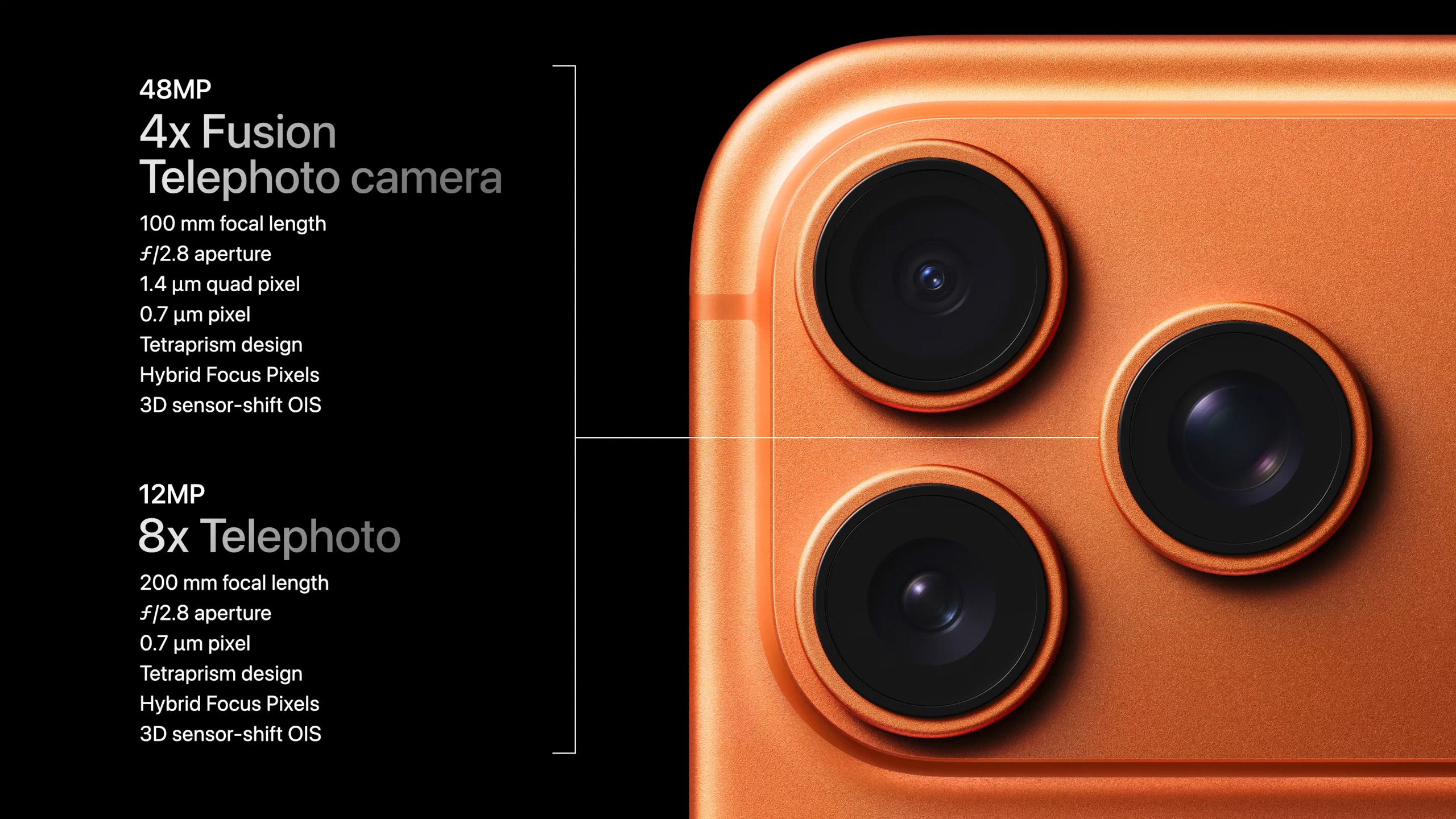 iPhone 17 Pro telephoto camera