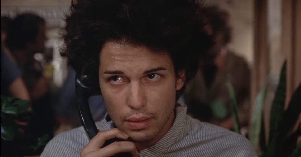 Chris Sarandon as Leon on the phone in Dog Day Afternoon.