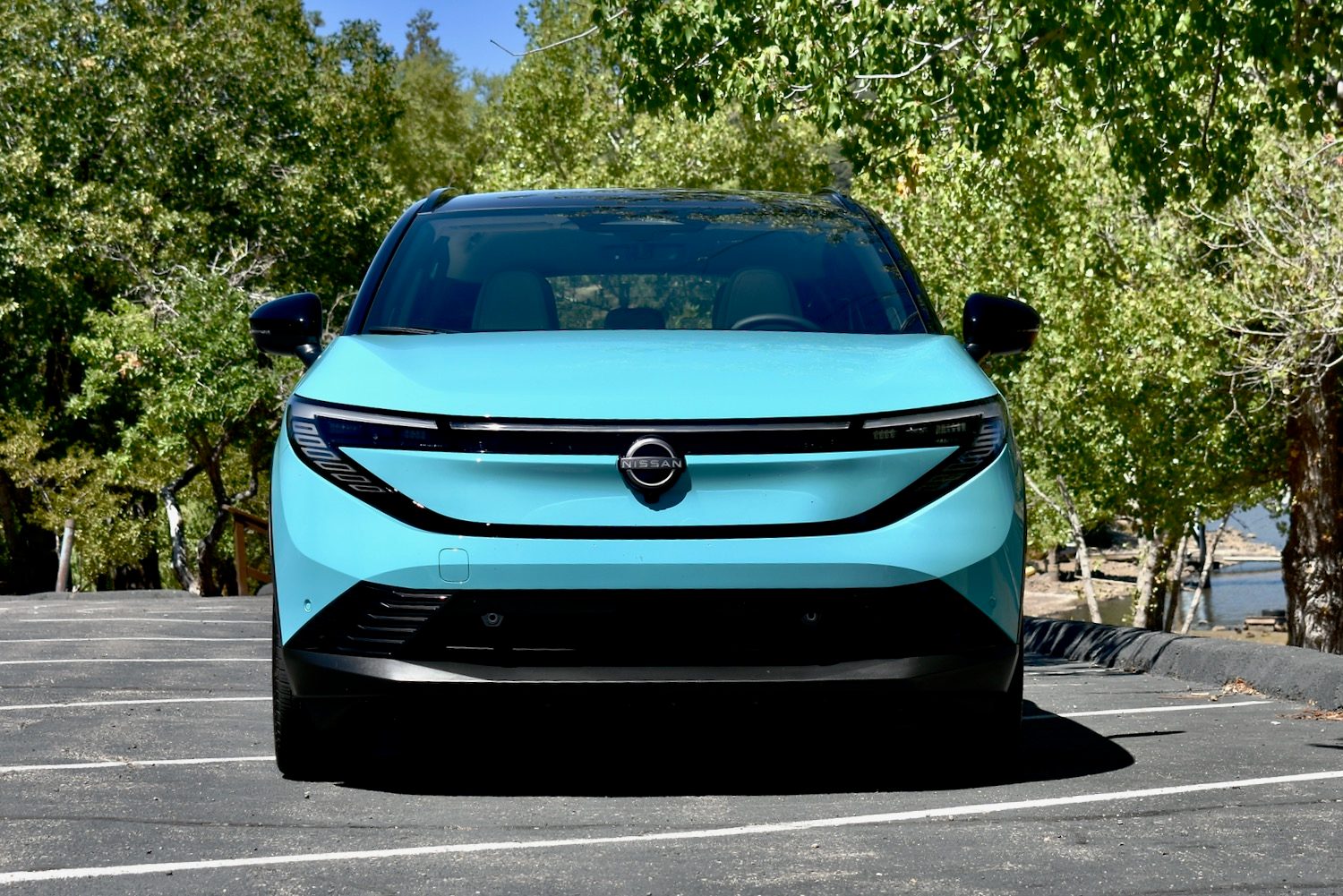 2026 Nissan Leaf front view.