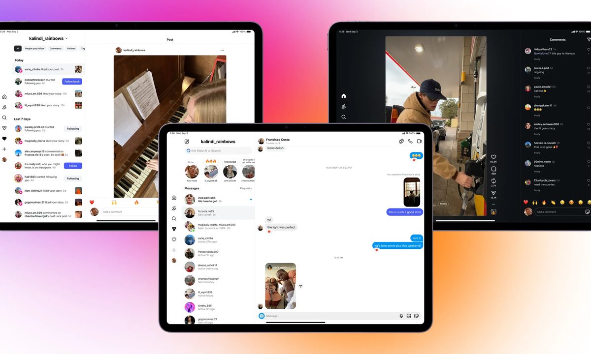 Instagram for iPad