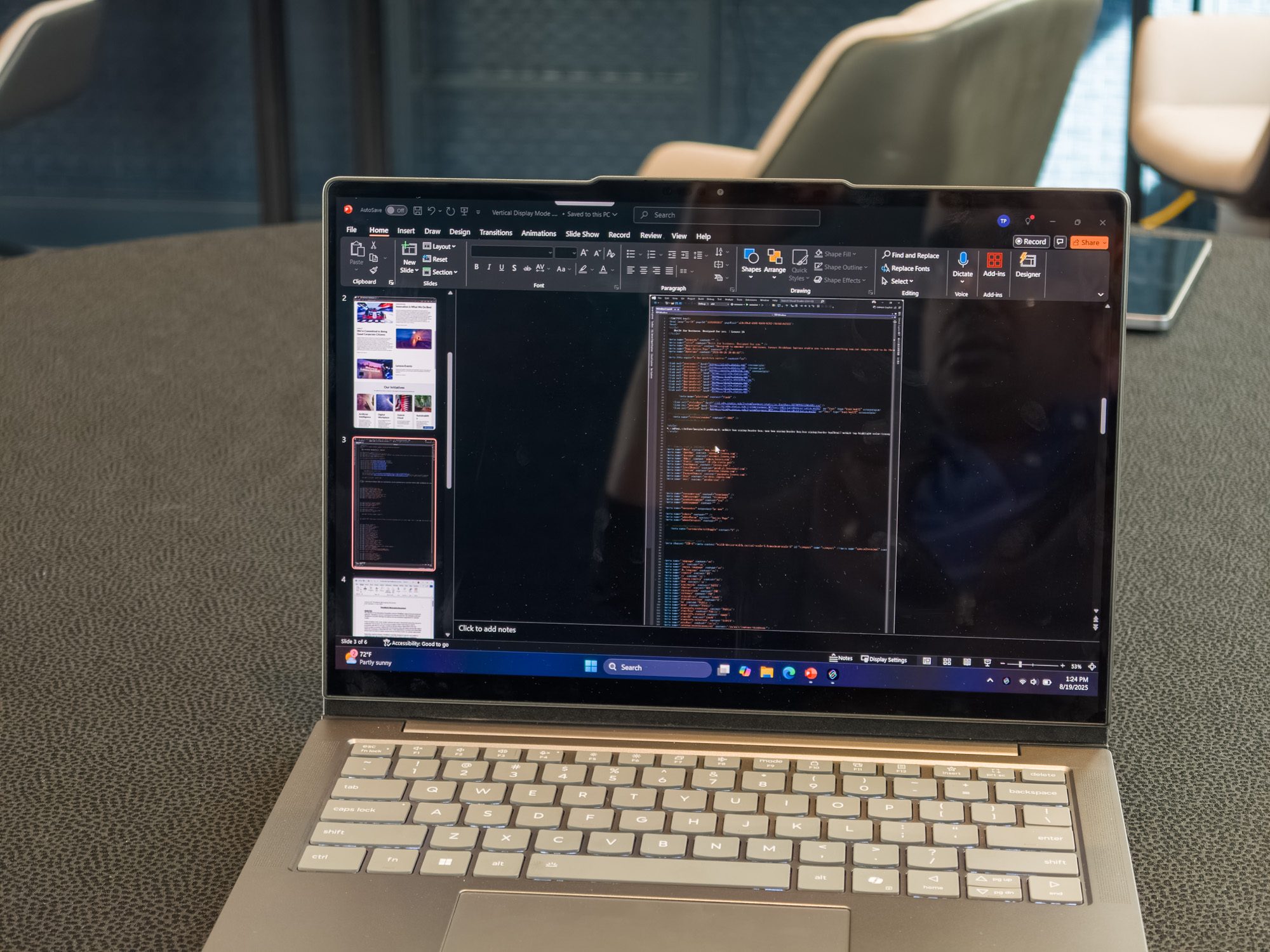Lenovo ThinkBook VertiFlex Concept announced at IFA 2025