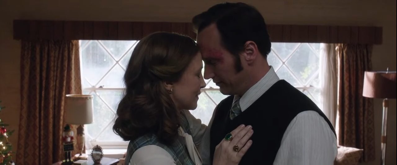 Lorraine and Ed Warren dancing in The Conjuring 2.