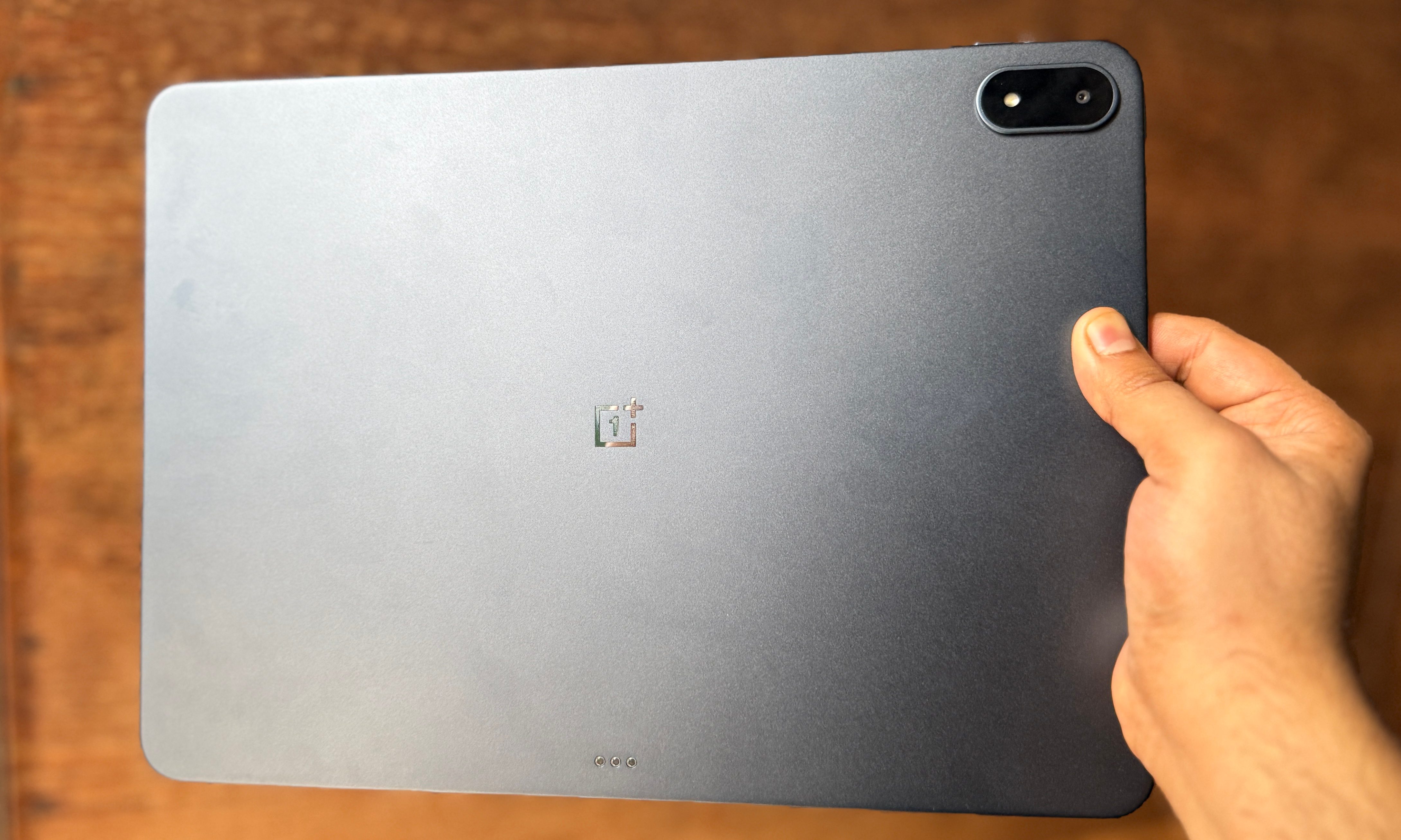 Rear shell view of OnePlus Pad 3.