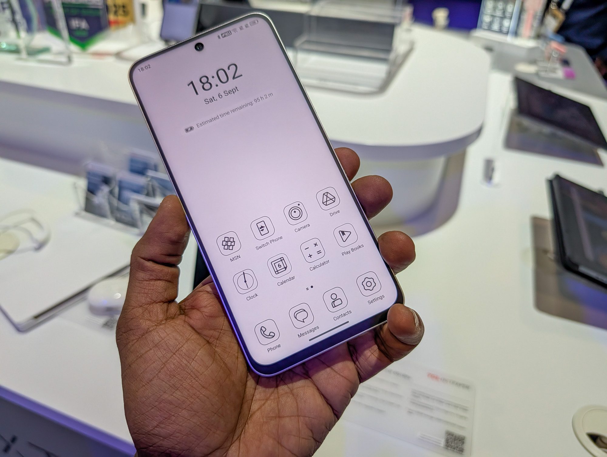 TCL NxtPaper 60 Ultra in white