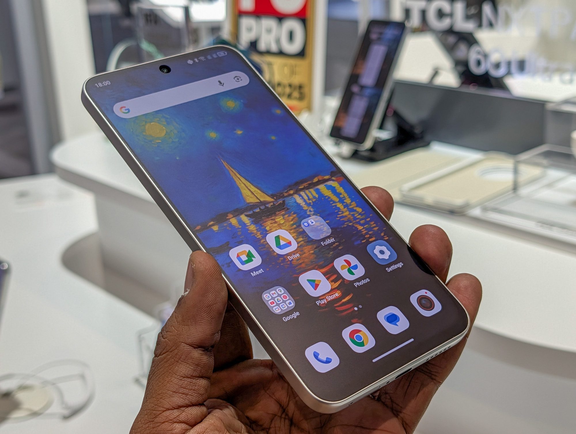 TCL NxtPaper 60 Ultra in white