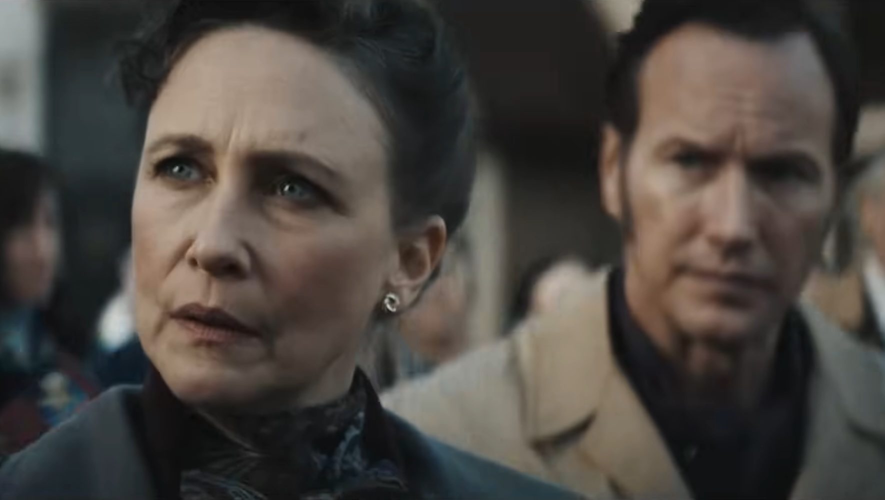 Vera Farmiga and Patrick Wilson in The Conjuring Last Rites.