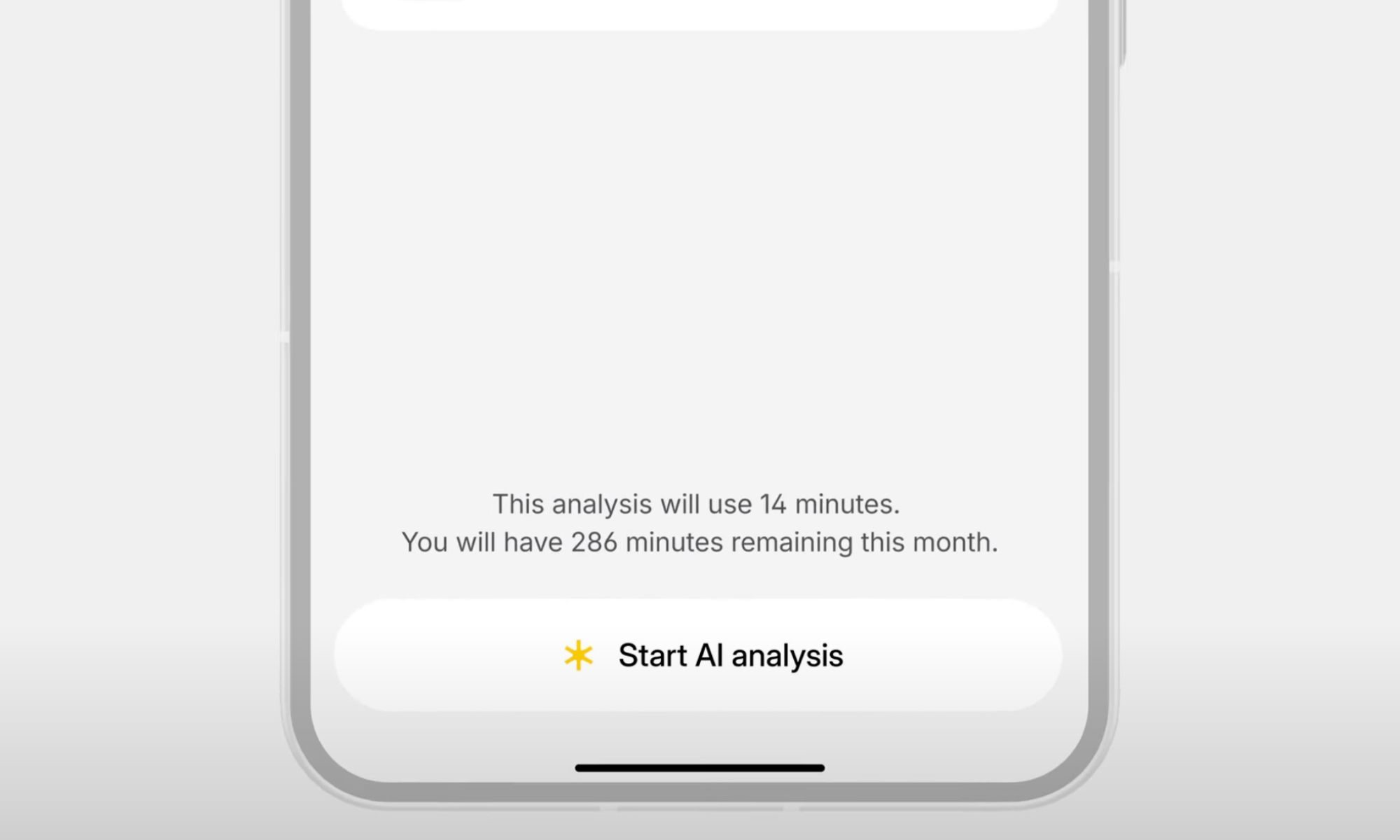 AI analysis on Nothing Phone.