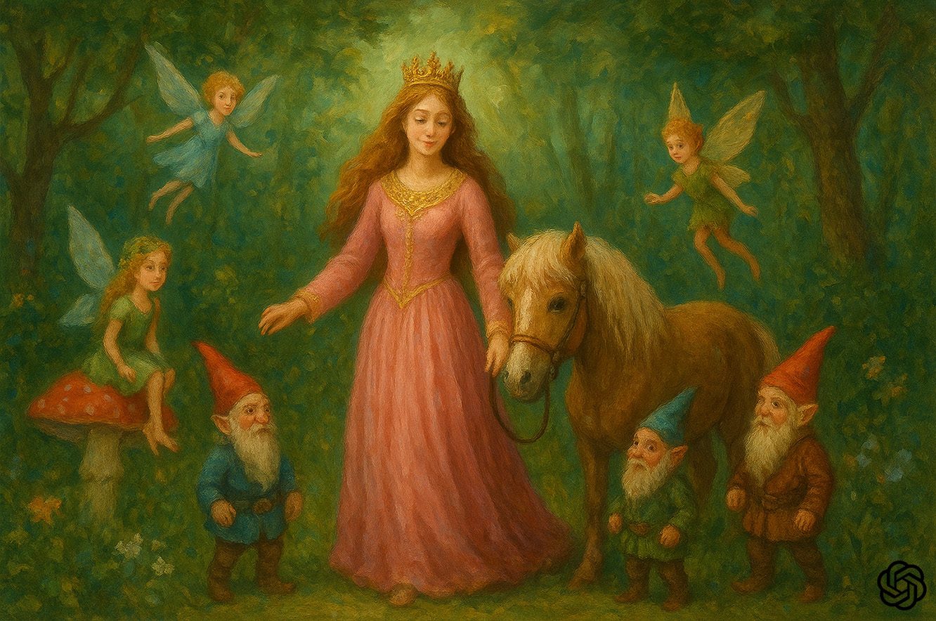 Fairytale image generated by ChatGPT