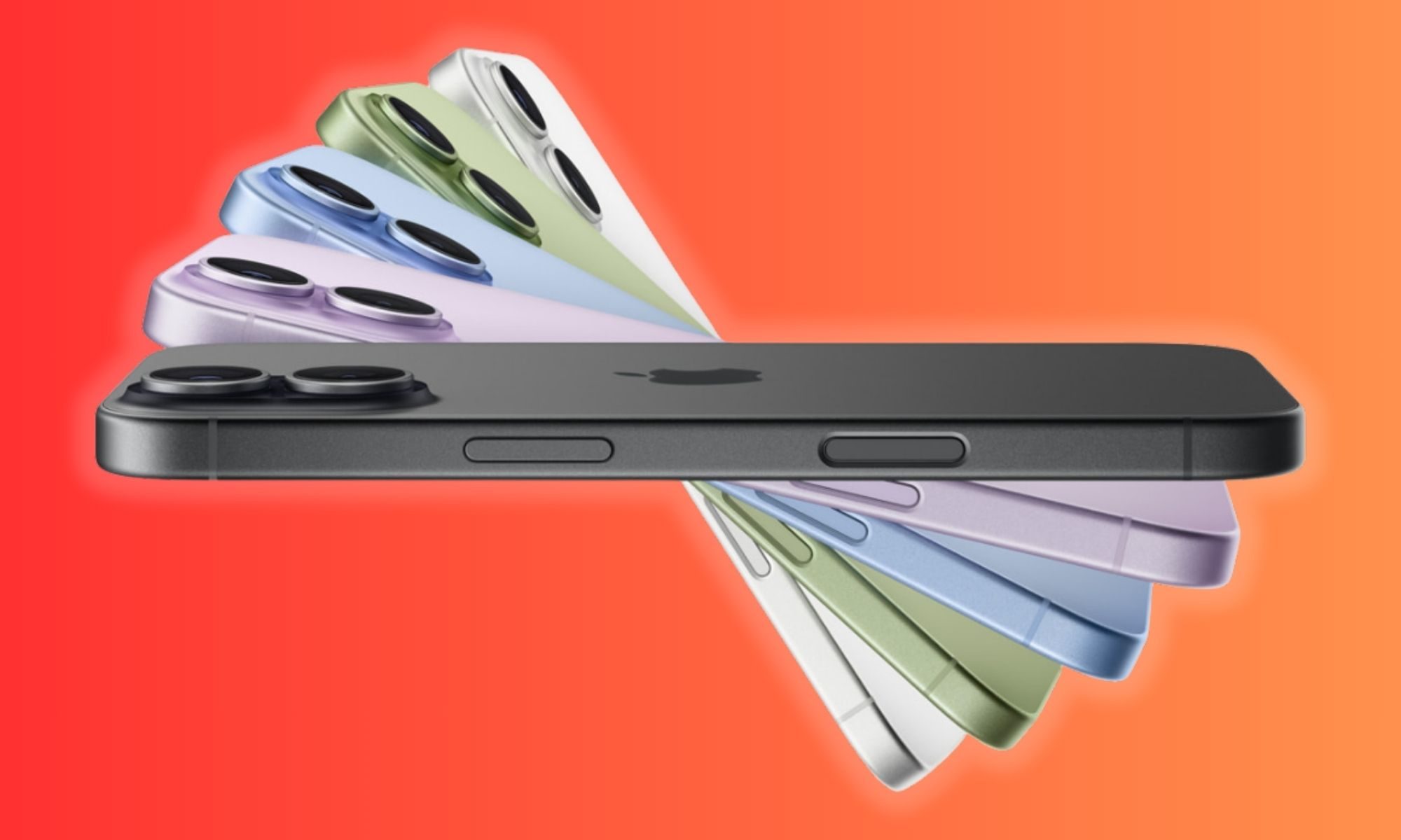 Side view of iPhone 17.