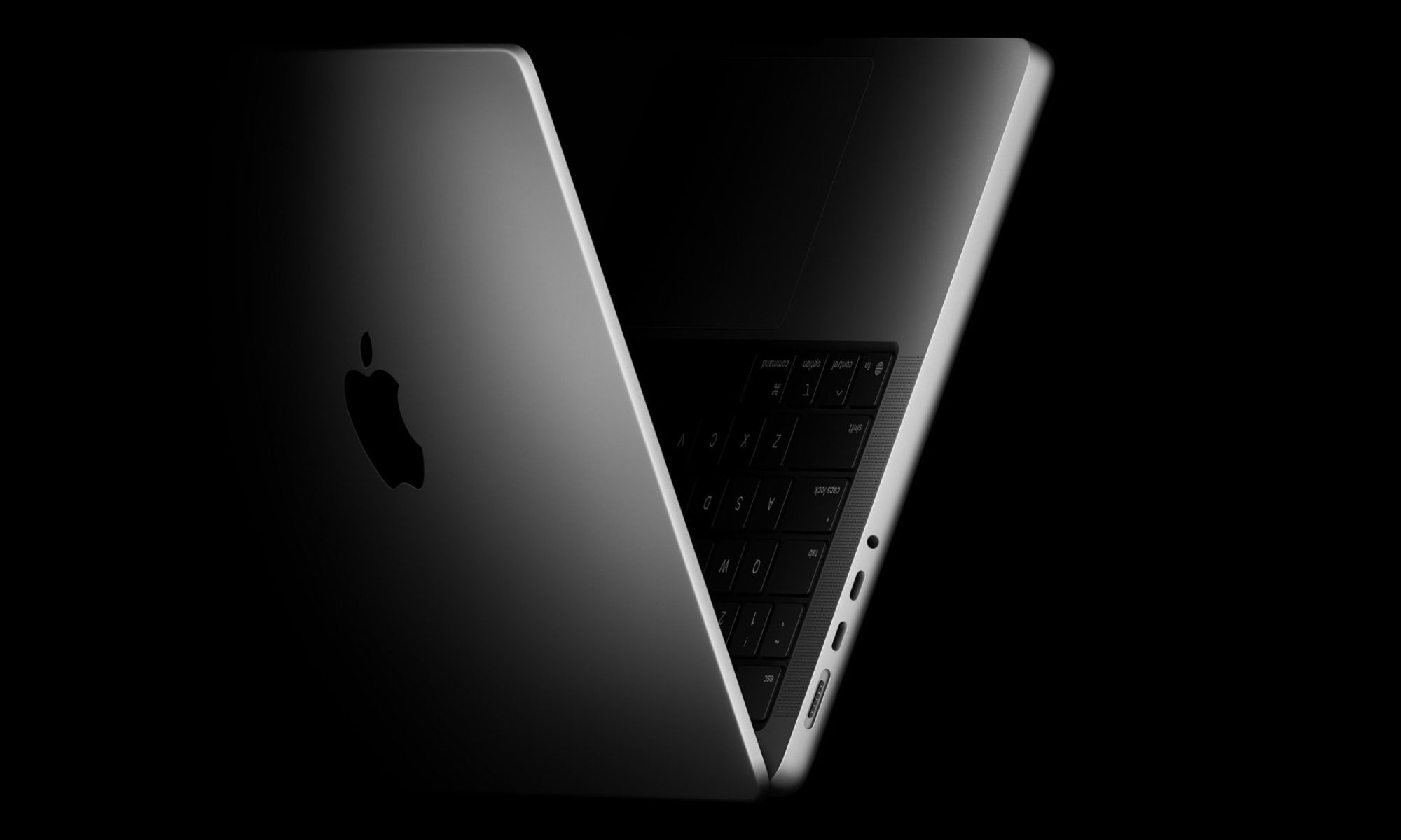 Picture of Apple's M5 MacBook in the form of the ruman numeral V.