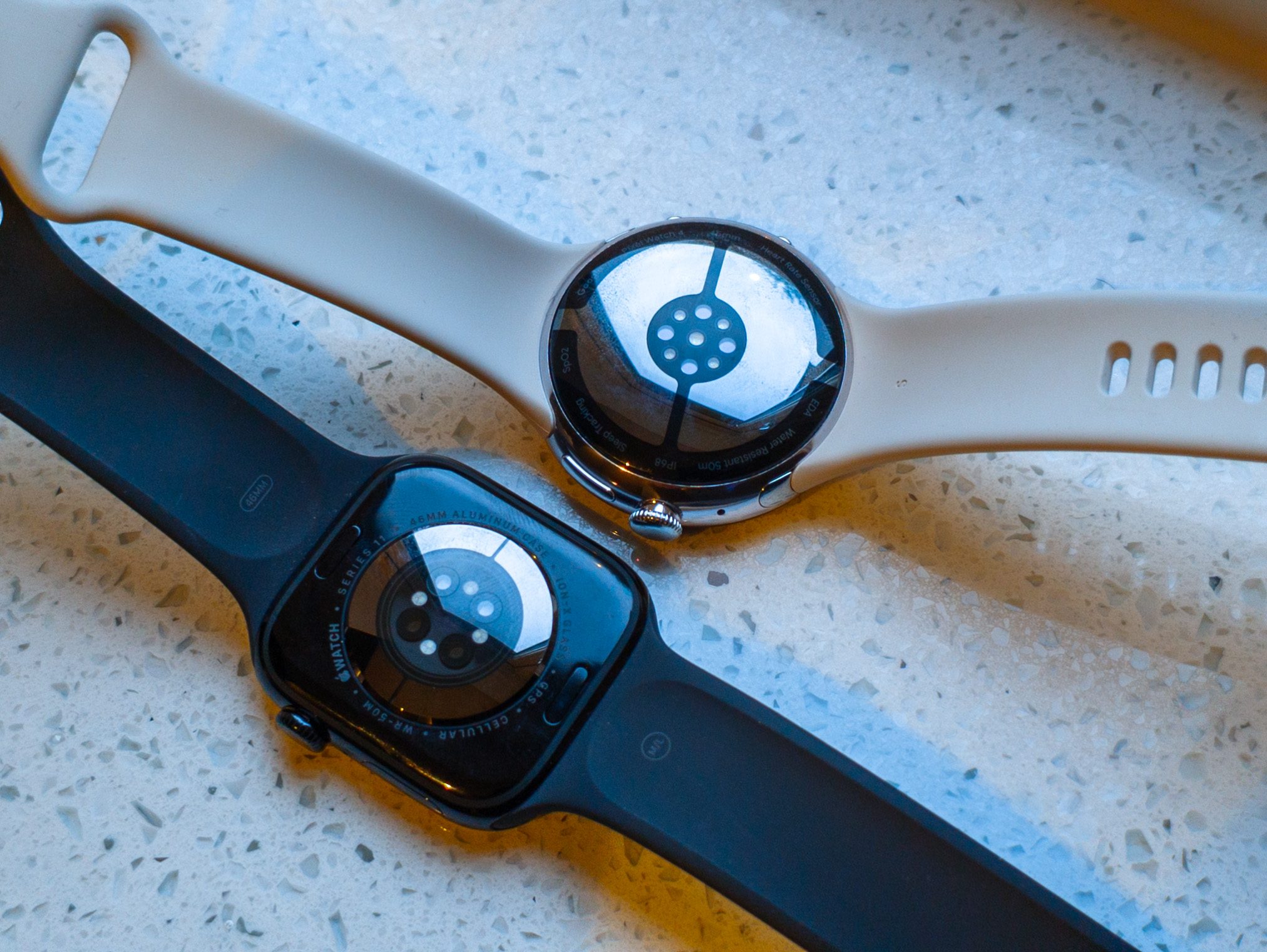 Apple Watch and Pixel Watch