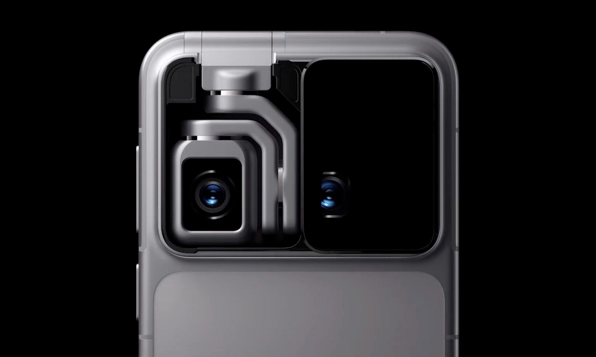 Back panel of the Honor Robot Phone.