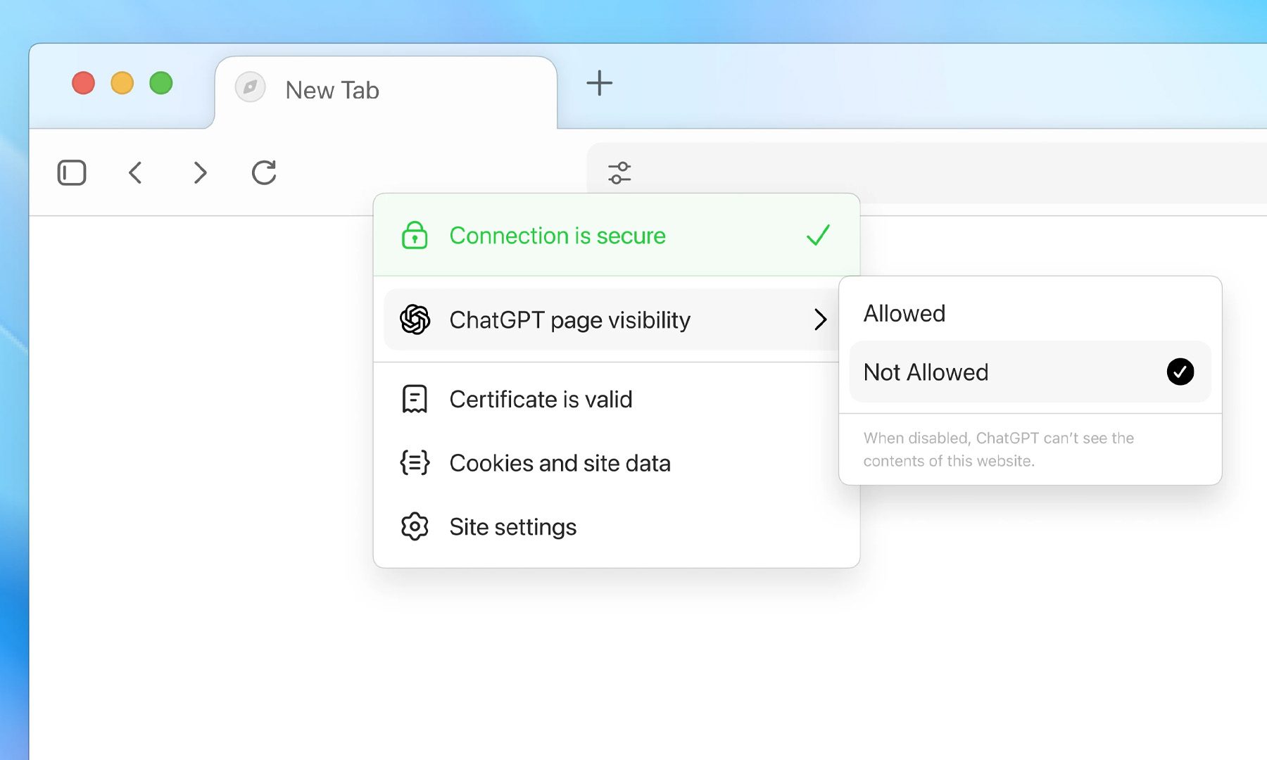 ChatGPT Atlas Privacy Mode