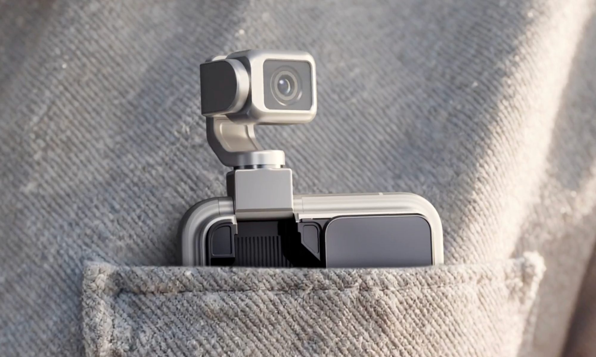 Honor Robot Phone in a shirt pocket.